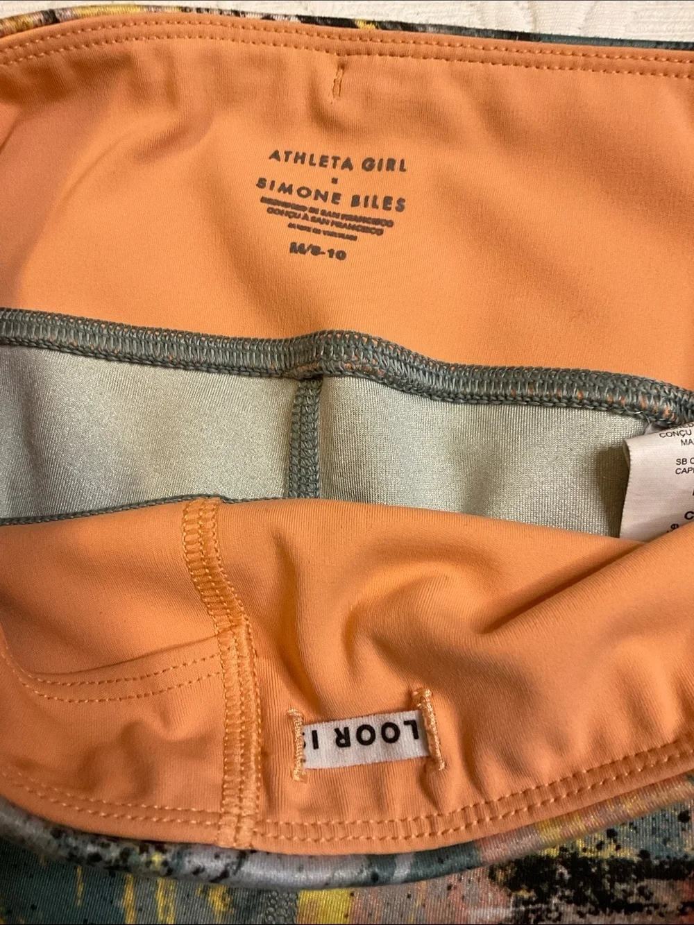 Athleta Girl X Simone Biles Athletic set. Size 8-10/ Medium